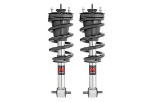 Chevrolet Silverado 1500 Classic Coilover Suspension Kit - Rough Country - M1 Adjustable Lowering Struts, Monotube, -2